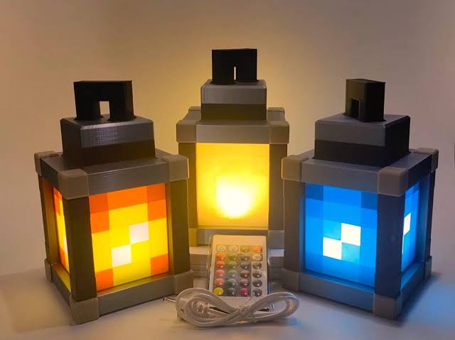 PixelGlow RGB Lantern Light